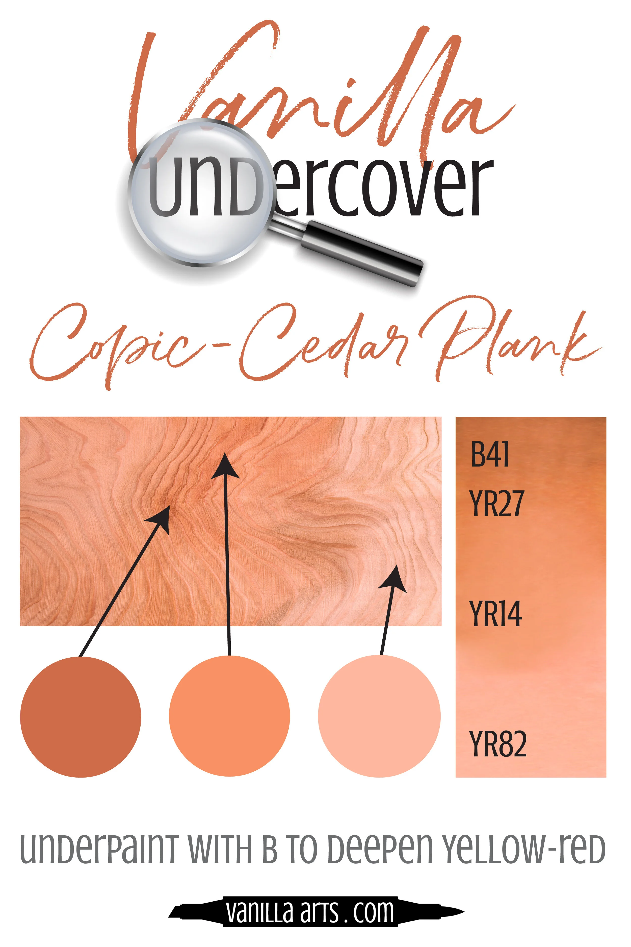 Vanilla Undercover: Underpaint with Copic Markers for Beautiful